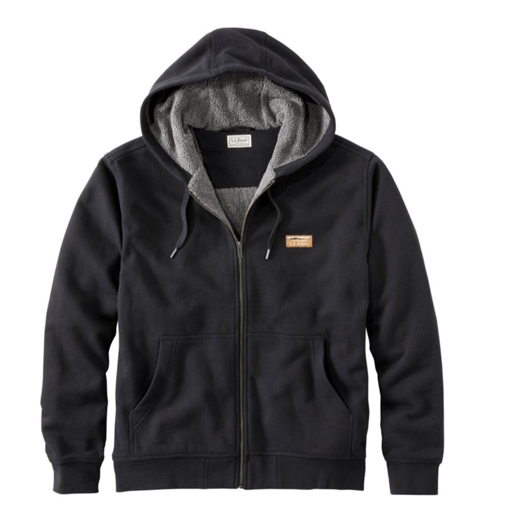 Katahdin Iron Works LL Bean Sherpa Hoodie - Mens XL